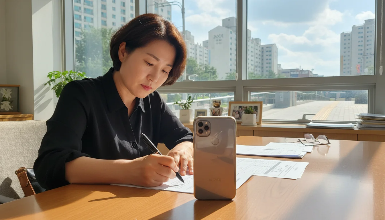 오프라인 방문 신청 절차 및 청구서 작성 요령