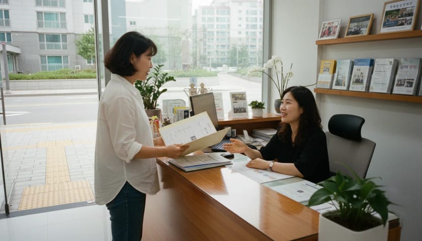 오프라인 신청 방법 및 지원센터 방문 안내